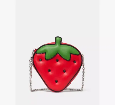 Kate Spade New York 3d Strawberry Mini Crossbody Bag In Multi