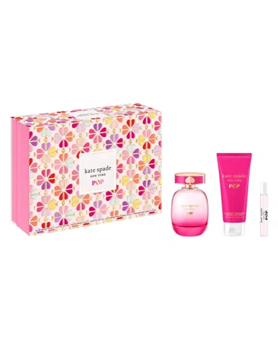 Kate Spade New York 3-piece Pop Eau De Parfum Spray Gift Set In Multi