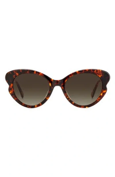 KATE SPADE KATE SPADE NEW YORK 53MM ELINA/G/S ROUND SUNGLASSES