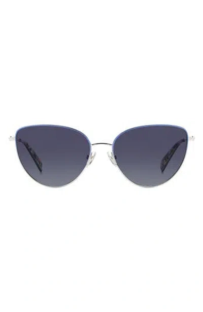 Kate Spade New York 55mm Hailey/g/s Cat Eye Sunglasses In Multi