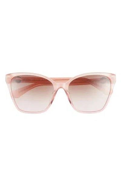 Kate Spade New York 56mm Amiyah Rectangle Sunglasses In Pink