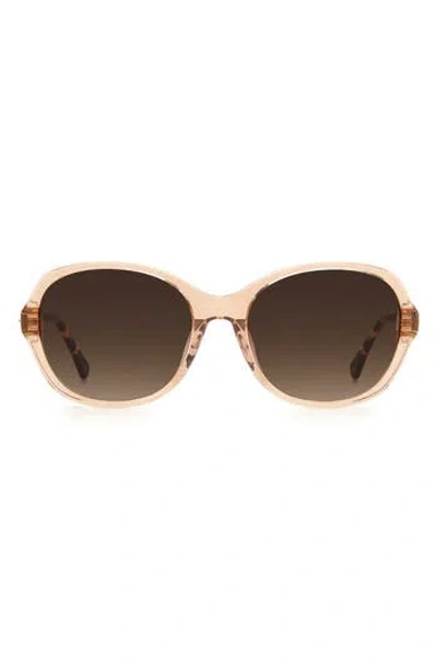 Kate Spade New York 57mm Yaelfs Oversize Sunglasses In Gold