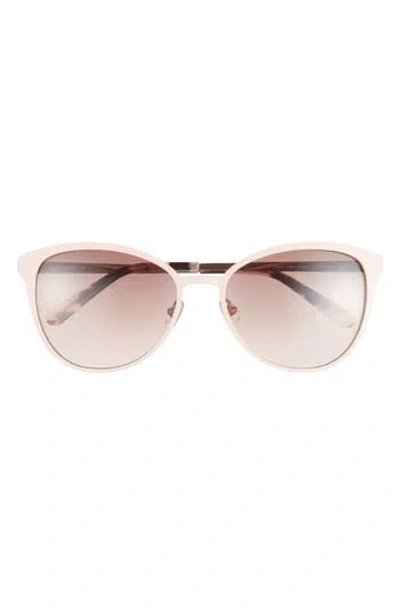 Kate Spade New York 58mm Emsley Aviator Sunglasses In Pink