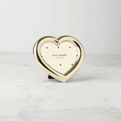 Kate Spade New York 894020 Charmed Life Tabletop Heart Frame, Gold