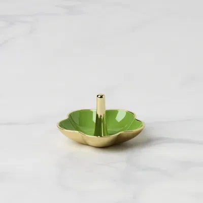 Kate Spade New York 897935 Make It Pop Metal Ring Dish, Stainless Steel, Pink In Green
