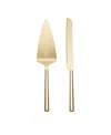 Kate Spade New York A Charmed Life Dessert Servers, Set Of 2 In Gold