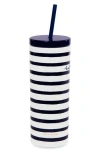 Kate Spade New York Acrylic Straw Tumbler In White