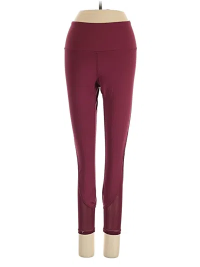 Pre-owned Kate Spade New York Active Pants In Burgundy