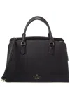 Kate Spade New York Addie Leather Satchel In Black