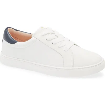 Kate Spade New York Adora Sneaker In Optic White/blazer Blue