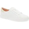 Kate Spade New York Adora Sneaker In Optic White/pale Gold