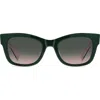 Kate Spade New York Aimee 50mm Cat Eye Sunglasses