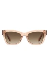 Kate Spade New York Aimee 50mm Gradient Cat Eye Sunglasses In Pink
