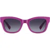 Kate Spade New York Aimee 50mm Gradient Cat Eye Sunglasses In Pink