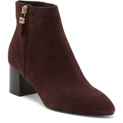 Kate Spade New York Alessia Side Zip Bootie In Brown