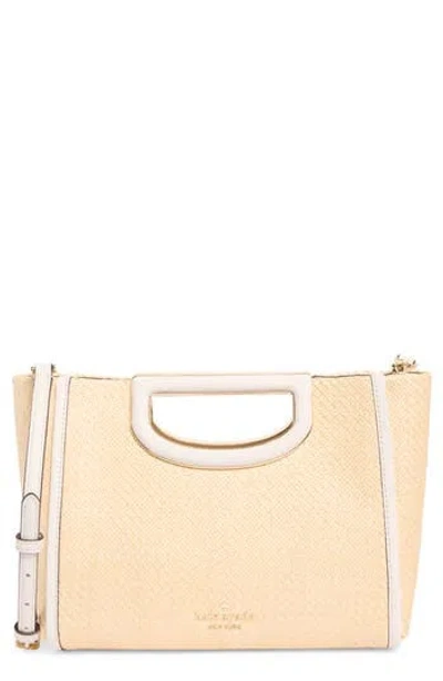 Kate Spade New York Alexia Straw Crossbody Clutch In Multi