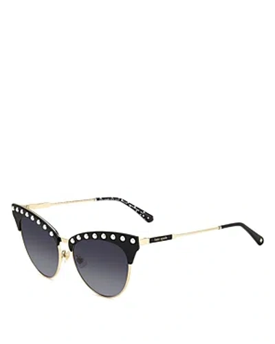 Kate Spade Alvi Sunglasses In Black