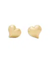 Kate Spade New York Puffy Heart Stud Earrings In Gold