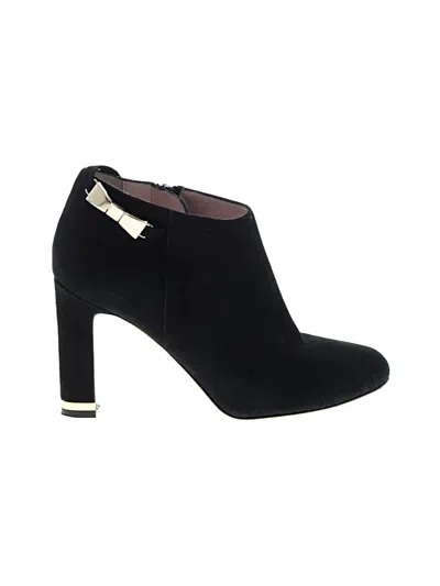 Pre-owned Kate Spade New York Ankle Boots In Black