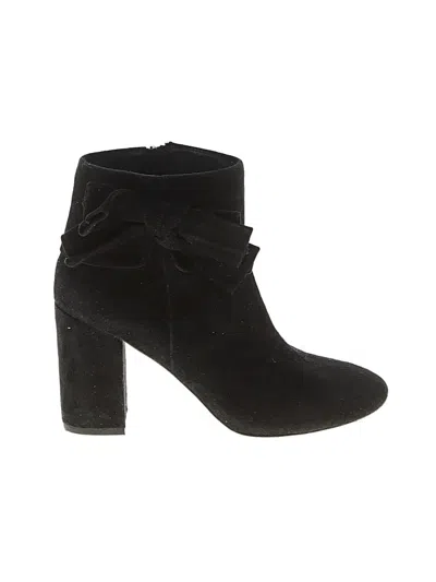 Pre-owned Kate Spade New York Ankle Boots In Black