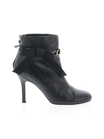 Pre-owned Kate Spade New York Ankle Boots In Black
