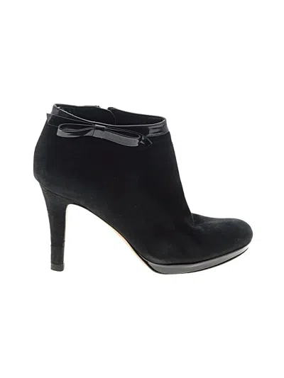 Pre-owned Kate Spade New York Ankle Boots In Black