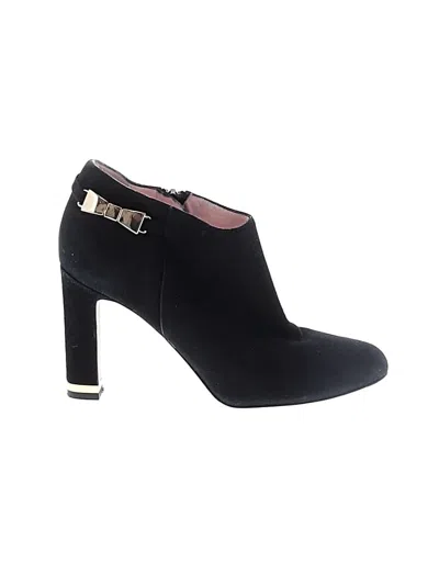 Pre-owned Kate Spade New York Ankle Boots In Black