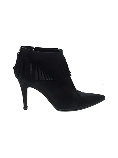 Pre-owned Kate Spade New York Ankle Boots In Black