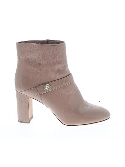 Pre-owned Kate Spade New York Ankle Boots In Brown