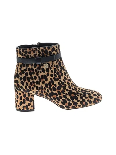 Pre-owned Kate Spade New York Ankle Boots In Brown