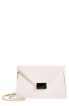 Kate Spade New York Anna Medium Envelope Leather Convertible Clutch In Parchment