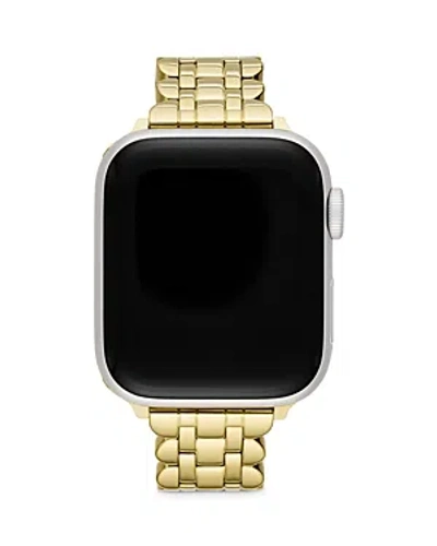 KATE SPADE KATE SPADE NEW YORK APPLE WATCH GOLD TONE BRACELET BAND, 38MM, 40MM & 41MM