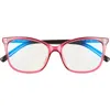 Kate Spade New York Aubree 53mm Blue Light Blocking Reading Glasses In Multi