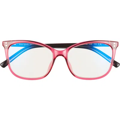 Kate Spade New York Aubree 53mm Blue Light Blocking Reading Glasses