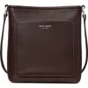 Kate Spade New York Ava Pebble Leather Swing Crossbody Bag In Brown