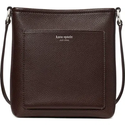 Kate Spade New York Ava Pebble Leather Swing Crossbody Bag In Brown