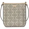 Kate Spade New York Ava Spade Flower Coated Canvas Crossbody Bag In Neutral Multi