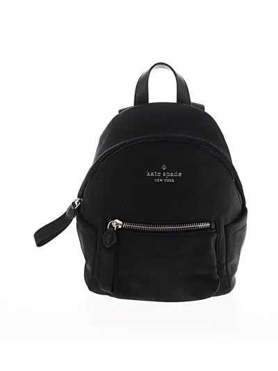 Pre-owned Kate Spade New York Backpack In Black