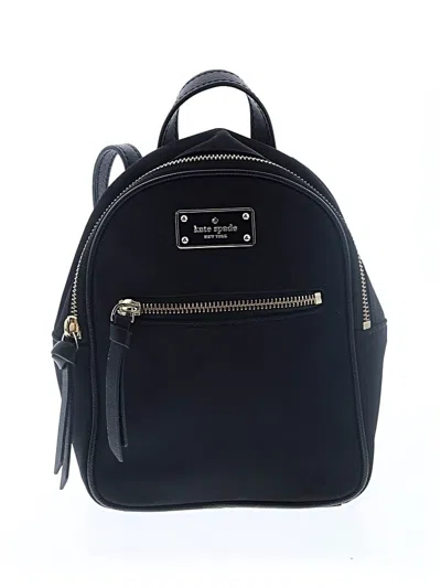 Pre-owned Kate Spade New York Backpack In Black