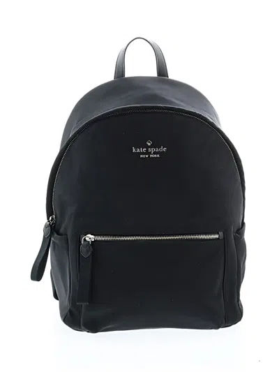 Pre-owned Kate Spade New York Backpack In Black