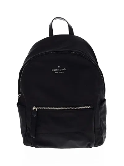 Pre-owned Kate Spade New York Backpack In Black
