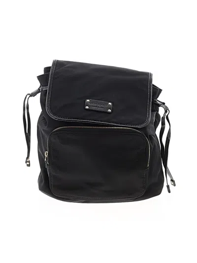 Pre-owned Kate Spade New York Backpack In Black