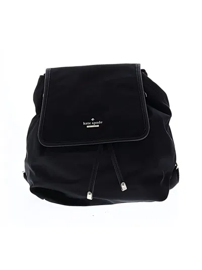 Pre-owned Kate Spade New York Backpack In Black