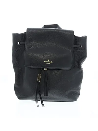 Pre-owned Kate Spade New York Backpack In Black