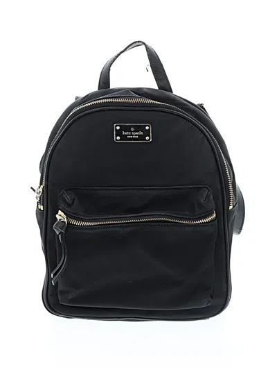 Pre-owned Kate Spade New York Backpack In Black