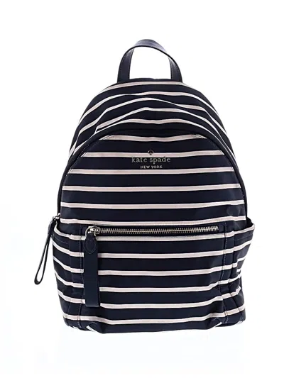 Pre-owned Kate Spade New York Backpack In Blue