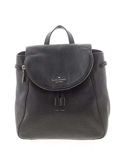 Pre-owned Kate Spade New York Backpack In Gray