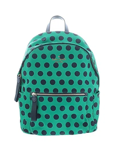 Pre-owned Kate Spade New York Backpack In Green