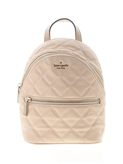 Pre-owned Kate Spade New York Backpack In Ivory