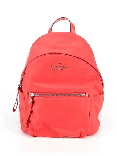 Pre-owned Kate Spade New York Backpack In Red